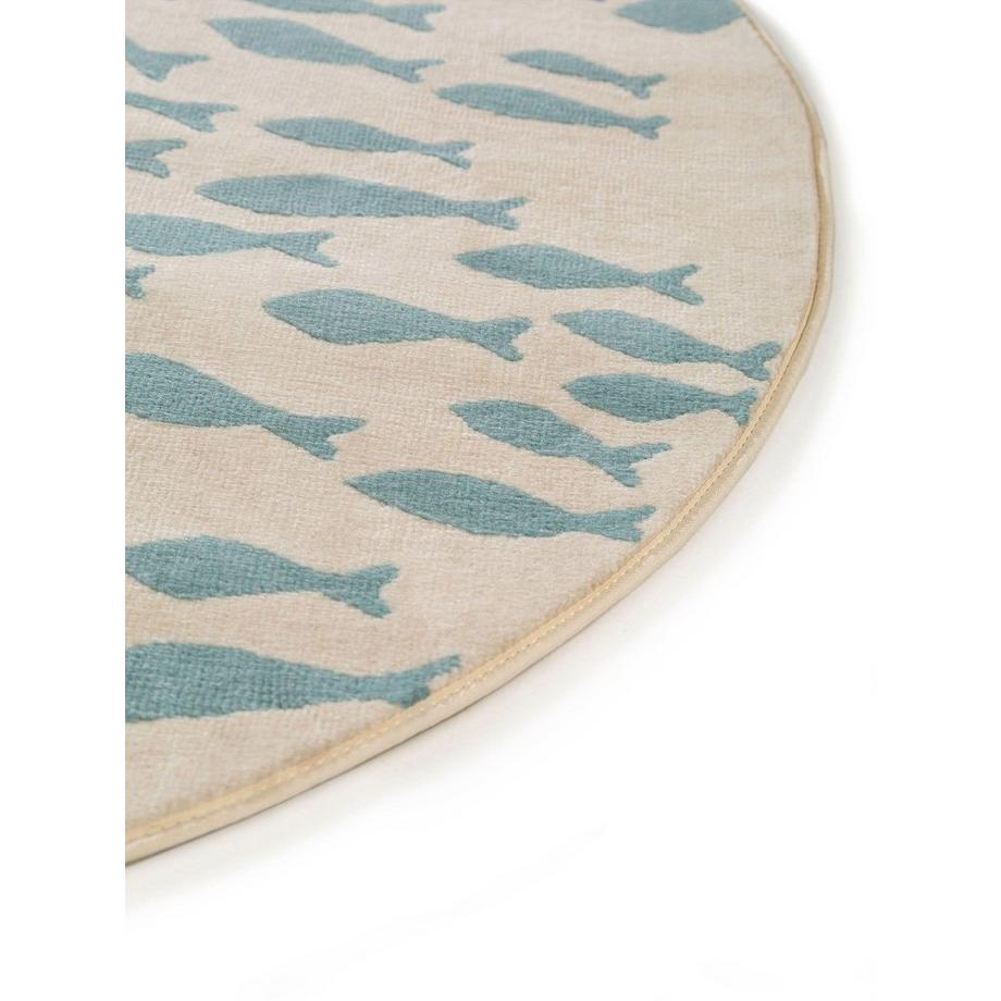 Benuta Tappeto bambino Fabius Beige/Blu  