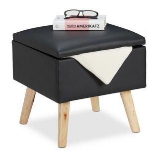 B2X Tabouret avec espace de rangement Cuir artificiel  