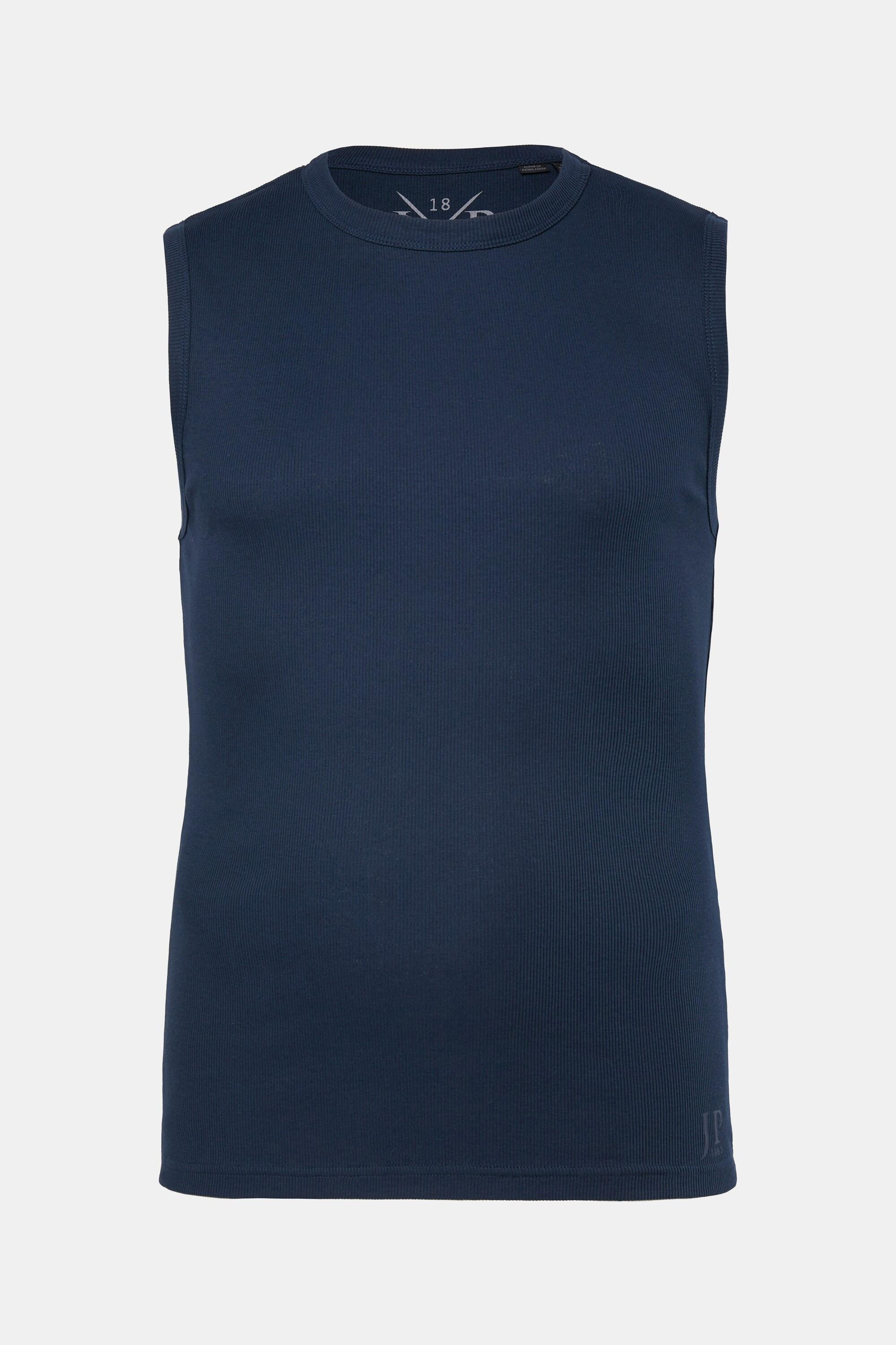 JP1880 Canottiera in jersey a costine spalline larghe  