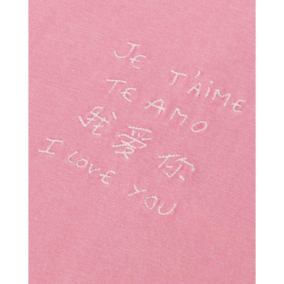 Maison labiche Popin Je T'aime Te Amo T-Shirt  