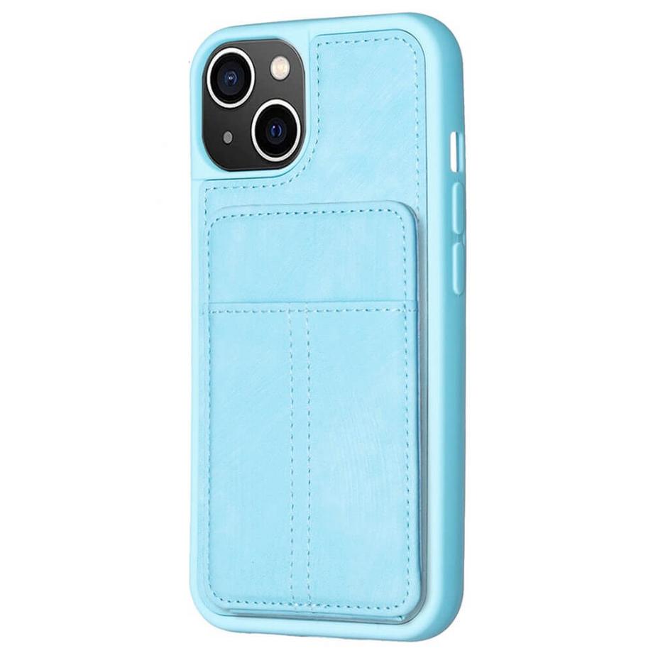 Cover-Discount  iPhone 15 Plus - Coque kickstand avec porte-cartes 
