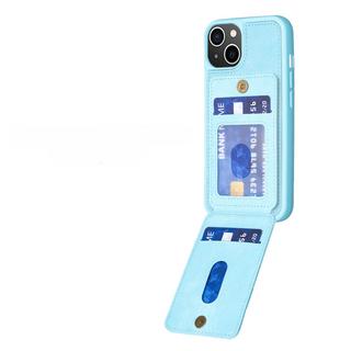 Cover-Discount  iPhone 15 Plus - Custodia kickstand con slot per carte 