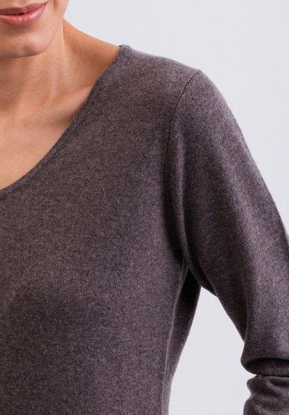 CASH-MERE.CH  Kaschmir V-Ausschnitt Pullover 