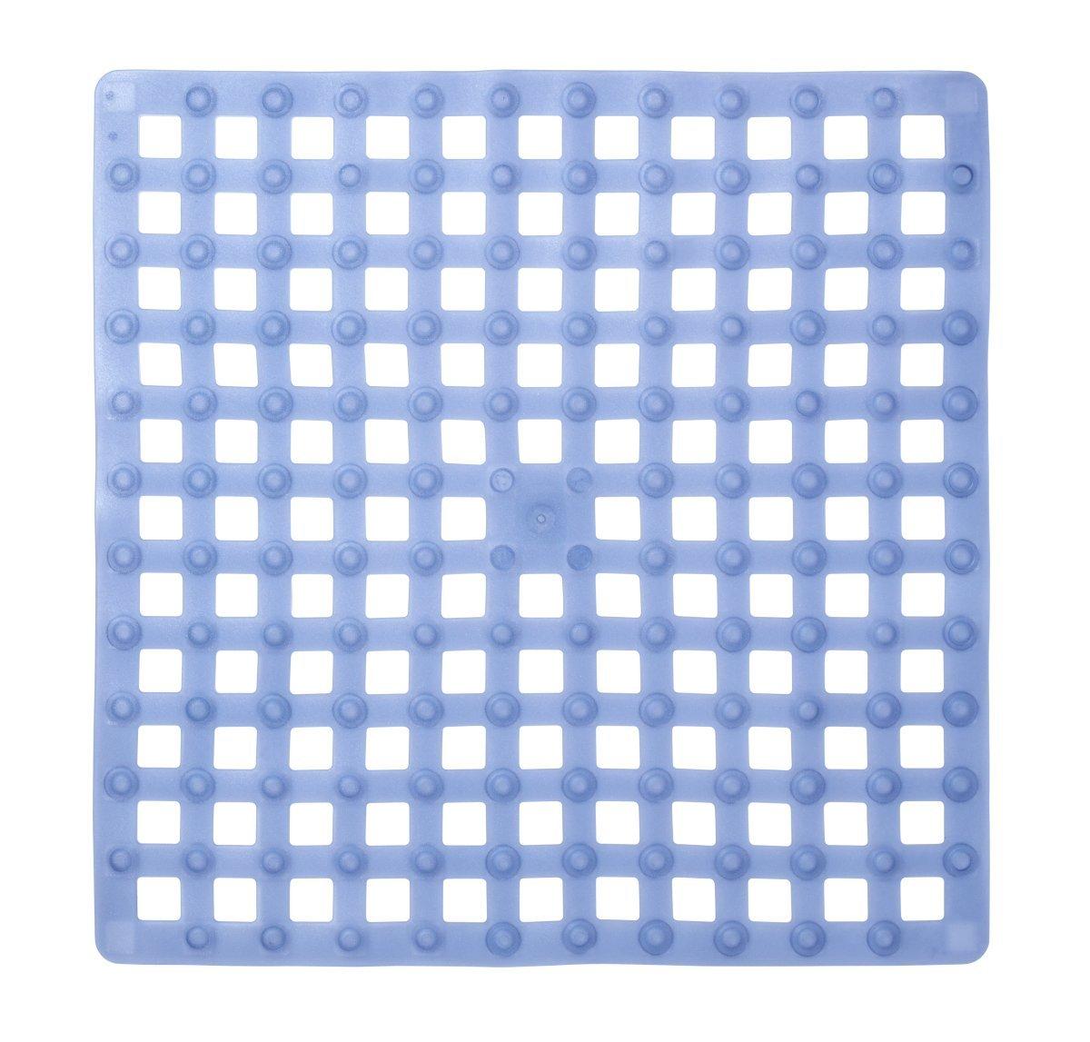 Image of Duschwanneneinlage Square Indigo Unisex Azurblau 53x53cm