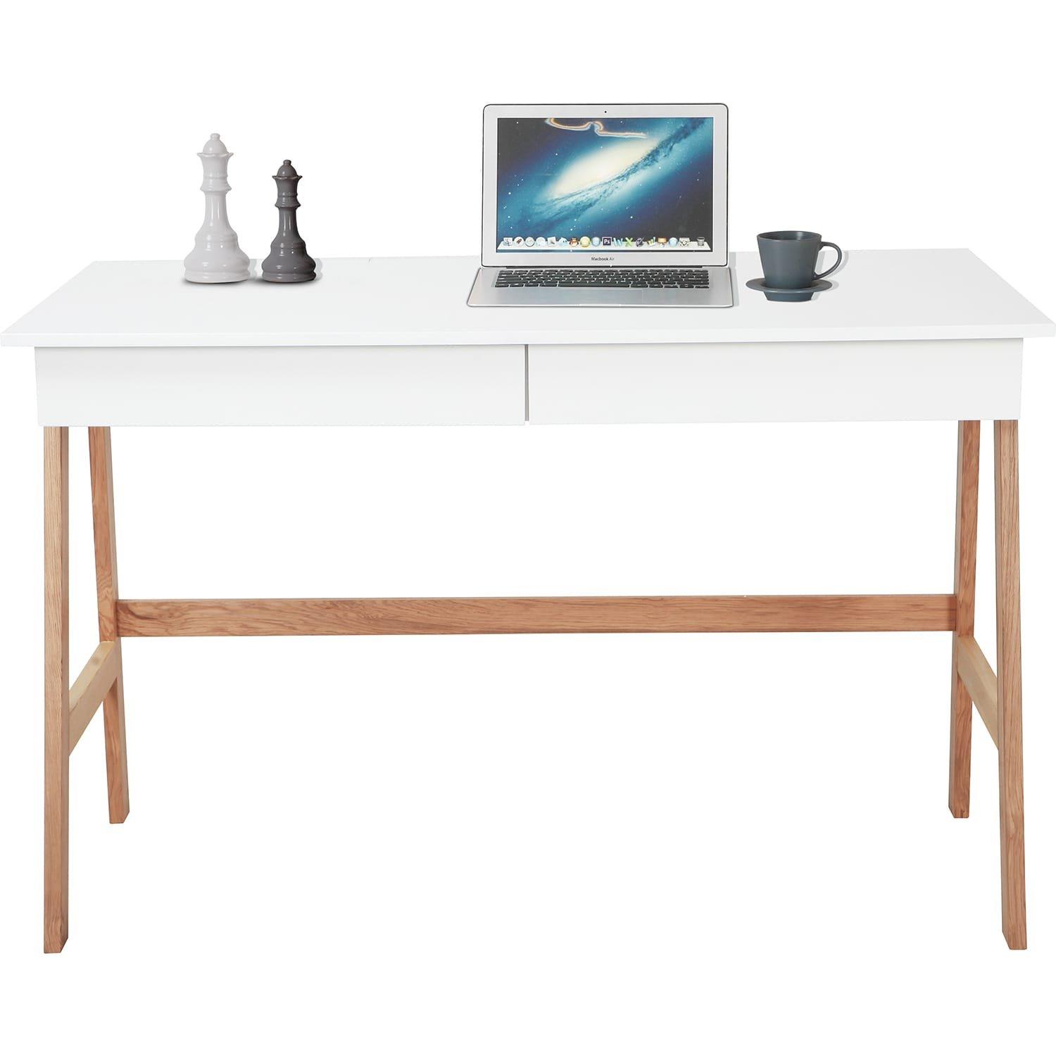 mutoni Bureau Simple blanc  