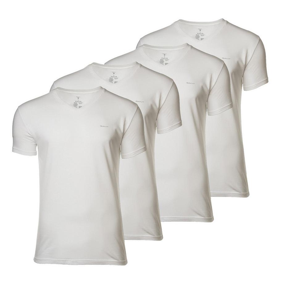 Maglietta Uomini Confezione da 4 Vestibilità confortevole-V-NECK T-SHIRT 4-PACK