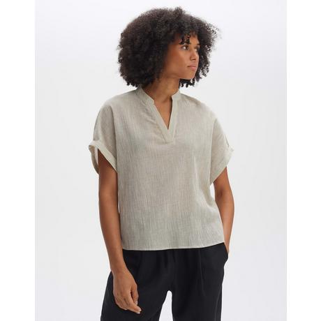 OPUS  Shirtbluse Flandra stripe gerader Schnitt 