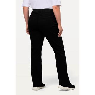 Ulla Popken  Jean Mandy, coupe 5 poches droite. Taille confortable et tissu stretch 