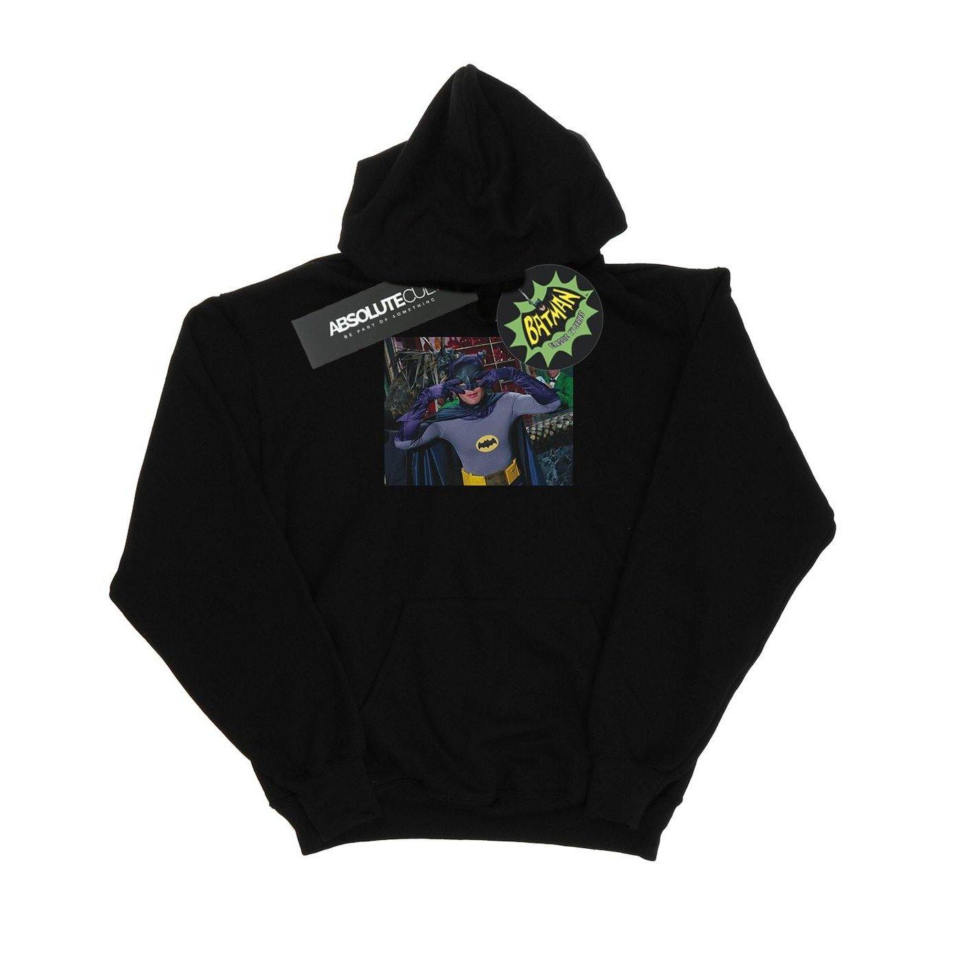 Image of Batman Tv Series Batdance Photo Kapuzenpullover Damen Schwarz XXL
