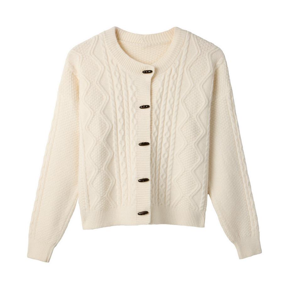 Joe Browns Übergroße Zopfstrickjacke  