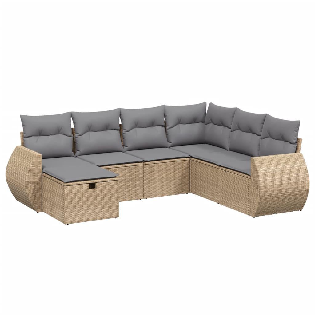 VidaXL Garten sofagarnitur poly-rattan  