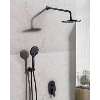 Beliani Ensemble de douche encastrée avec douche pluie en Laiton Moderne TINGUIRIRICA  