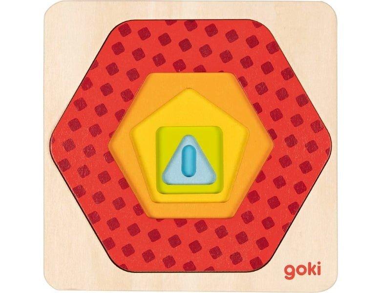 Image of Puzzle Schichtenpuzzle Formen II (5Teile)