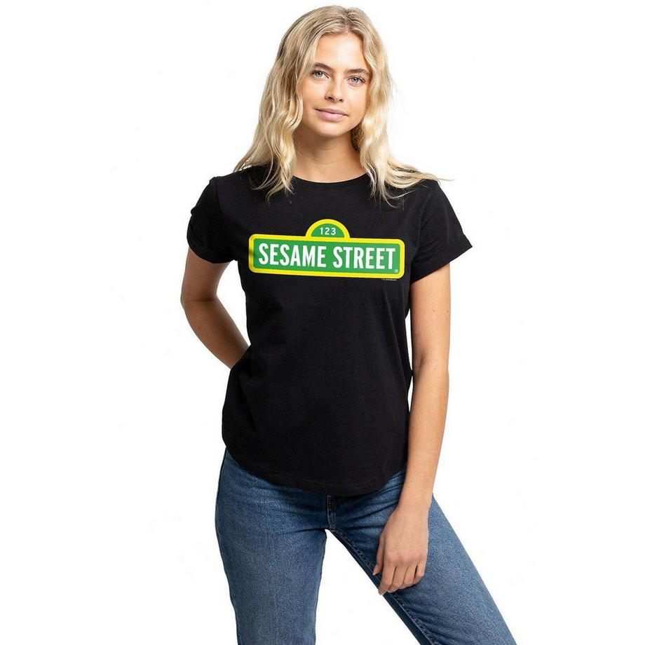 Sesame Street Logo Regular Fit T-Shirt  