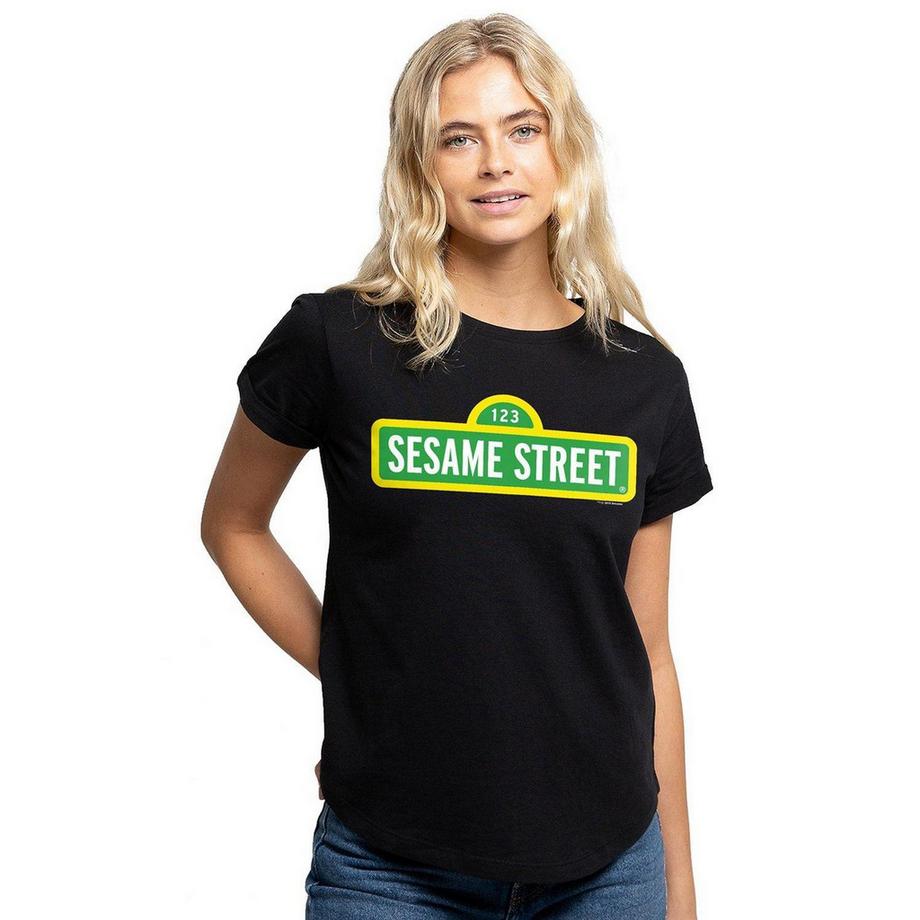 Sesame Street Logo Regular Fit T-Shirt  