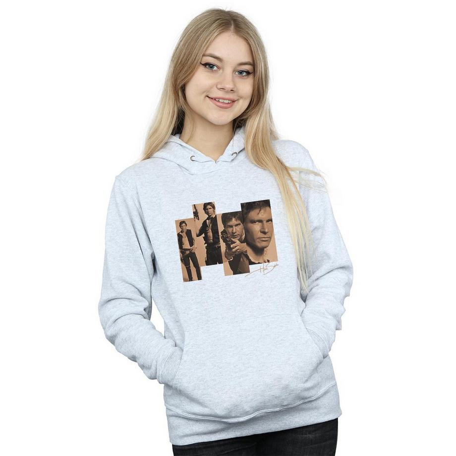 STAR WARS Felpa con cappuccio stampata  