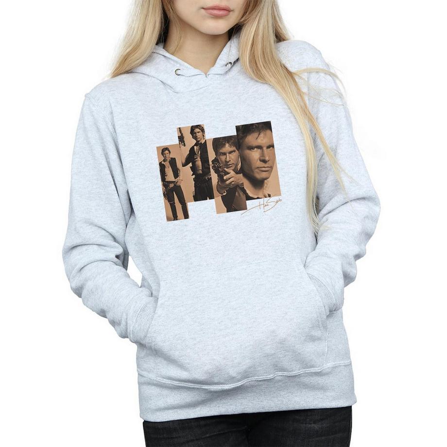 STAR WARS Felpa con cappuccio stampata  