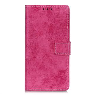 Cover-Discount  Nokia 2.4 - ÉTui Vintage Aspect Daim 