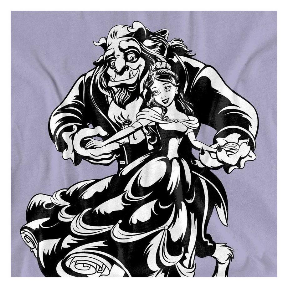 Beauty And The Beast T-Shirt à Imprimé Graphique  