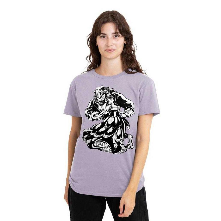 Beauty And The Beast T-Shirt à Imprimé Graphique  
