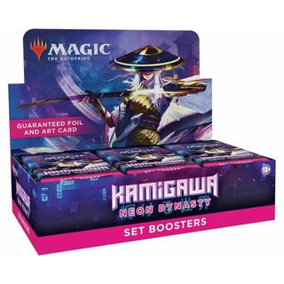 Wizards of the Coast  Kamigawa Neon Dynasty Set Booster Box - Magic the Gathering - EN 