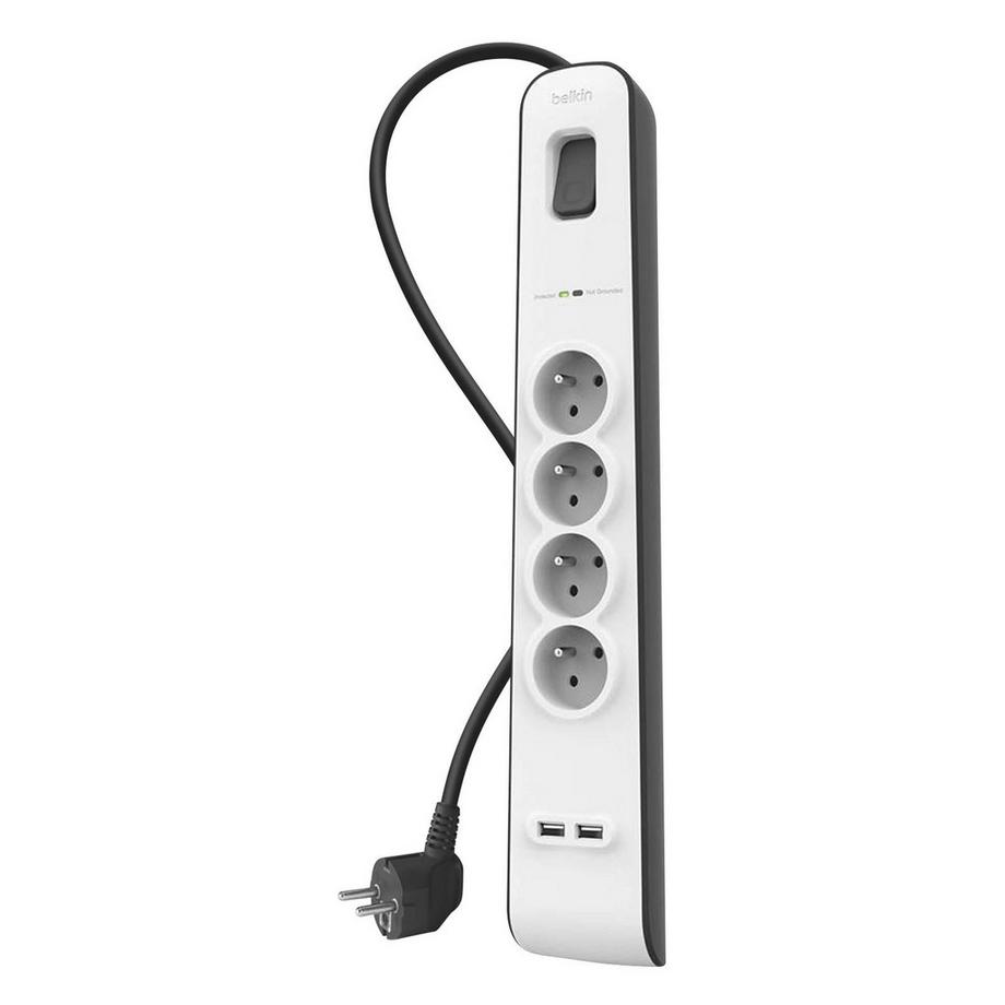 belkin  Belkin 4 Steckdose + 2 USB 2.4A 
