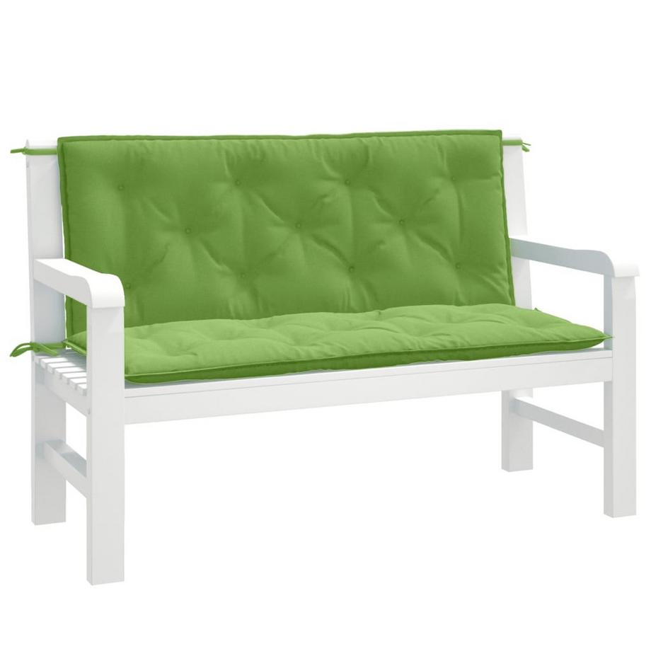 VidaXL Coussin de banc de jardin tissu  