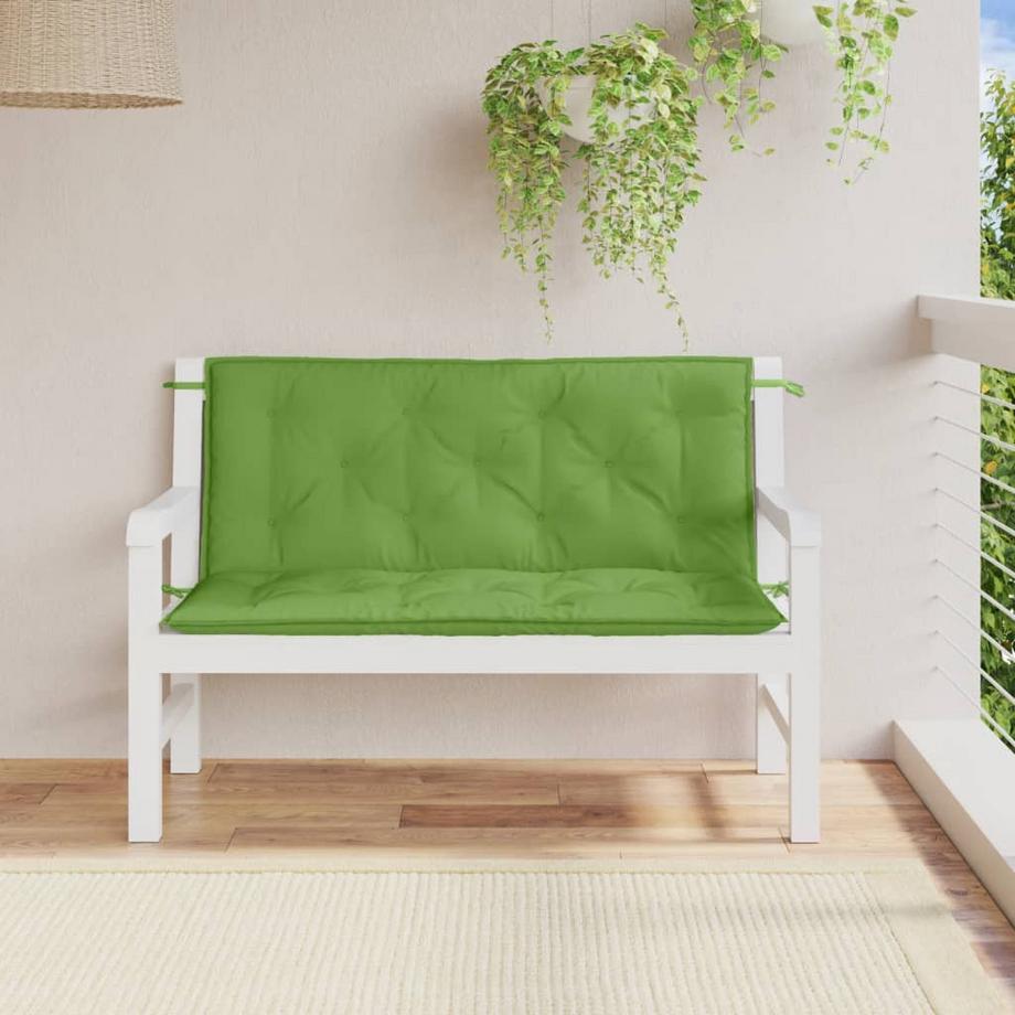 VidaXL Coussin de banc de jardin tissu  