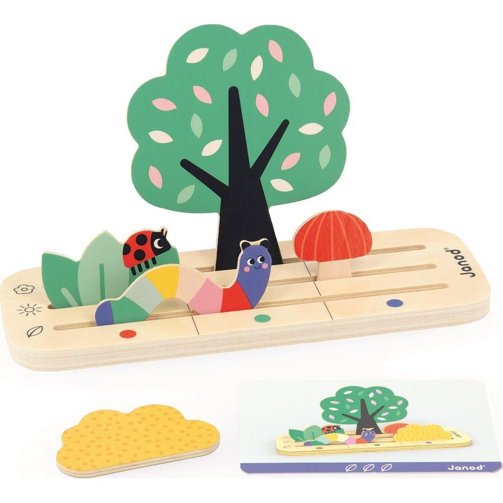 Image of Spiele Orientierung im Raum - Der Garten Multicolor