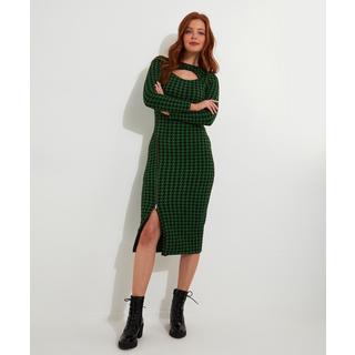 Joe Browns  Jacquard-Bodycon-Kleid mit Reißverschluss vorne 