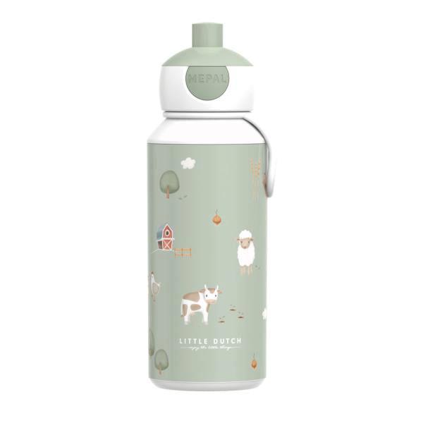 Little Dutch  Trinkflasche Pop-up Little Farm 400ml 