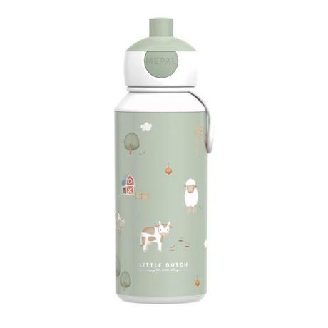 Little Dutch  Little Dutch Trinkflasche Pop-up Little Farm 400ml 