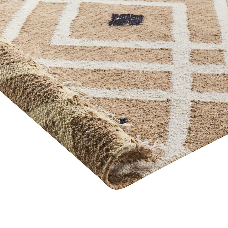 Beliani Teppich aus Jute  ESENCIK  
