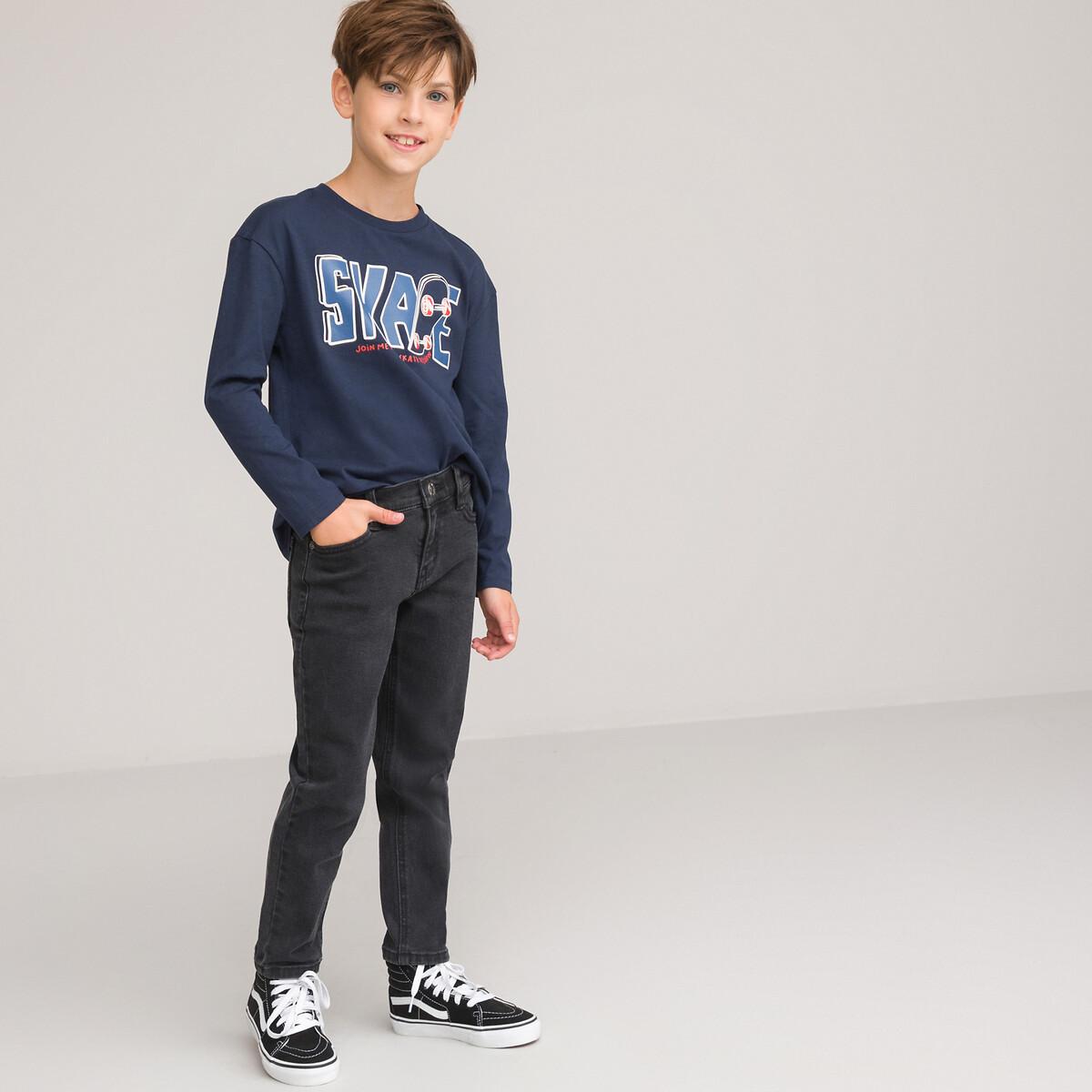 Image of Gerade Jeans Jungen Schwarz 12A
