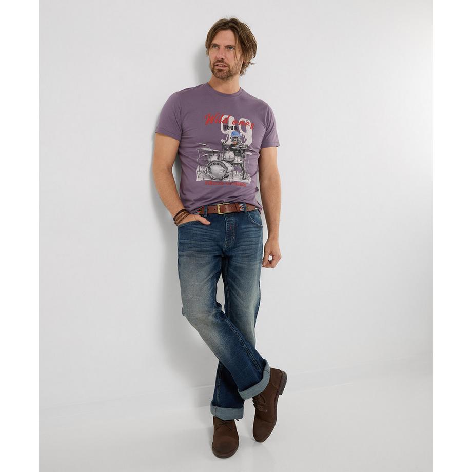 Joe Browns T-Shirt Gorilla Schlagzeuger Motiv  