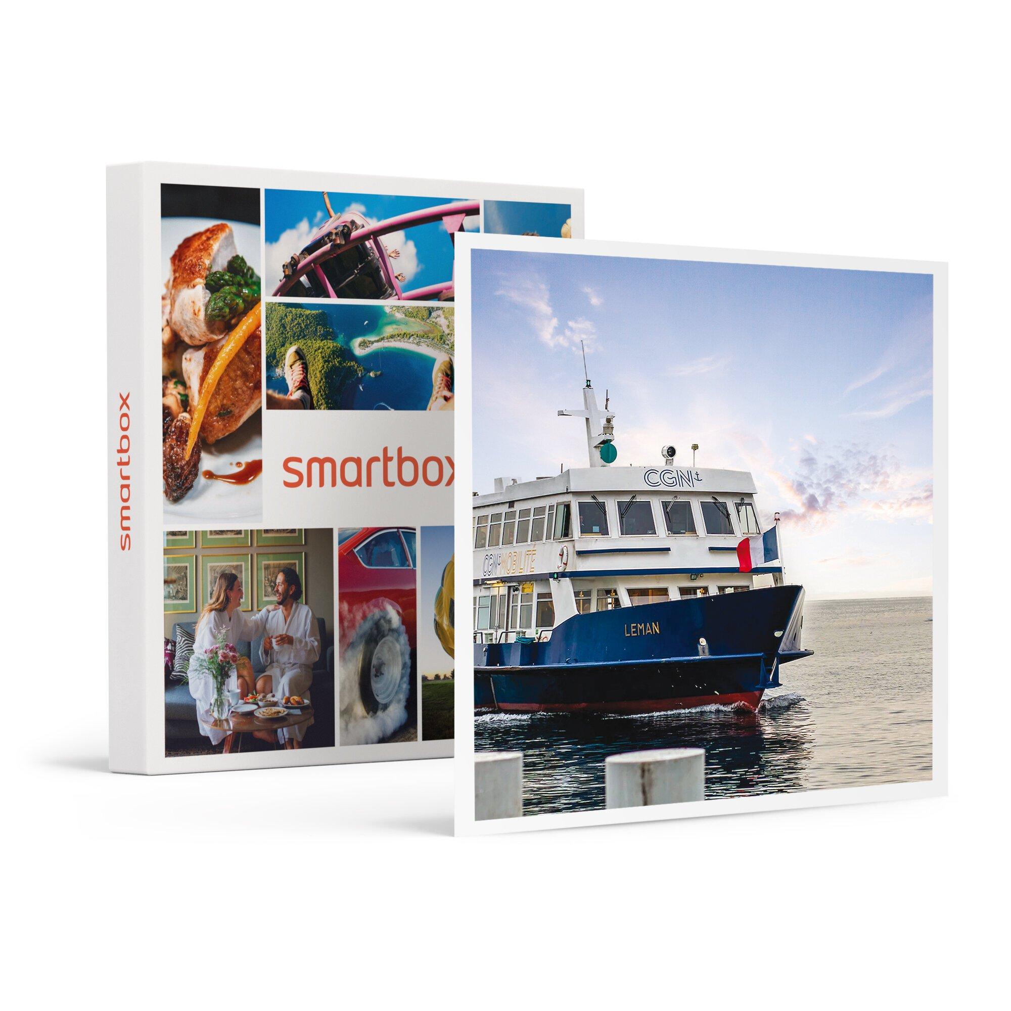 Image of Fährenfahrt Von Lausanne Nach Évian Für 2 Erwachsene Und 1 Kind - Geschenkbox Unisex