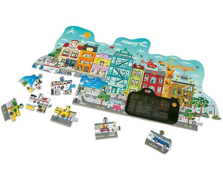 Hape  Puzzle Animierte Stadt (48Teile) 