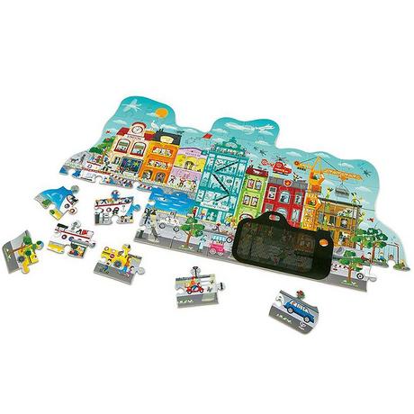 Hape  Puzzle Animierte Stadt (48Teile) 