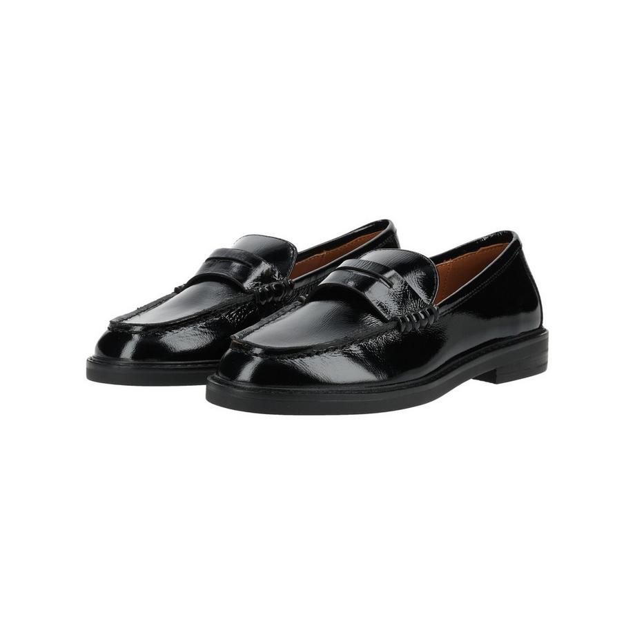 STEVE MADDEN Mocassin en cuir verni avec bride penny  