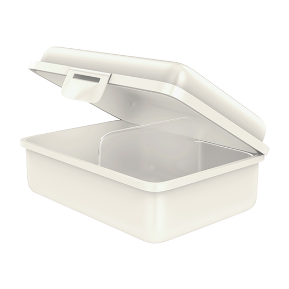 fizzy Fizzii Lunchbox mit Trennfach perlweiss, Prinzessin  