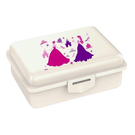 fizzy Fizzii Lunchbox mit Trennfach perlweiss, Prinzessin  