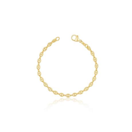 MUAU Schmuck  Bracelet Schiffsanker Gelbgold 750, 4.5mm, 19cm 