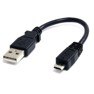 STARTECH.COM  Câble Micro USB 15 cm - A vers Micro B - USB 2.0 - Noir 