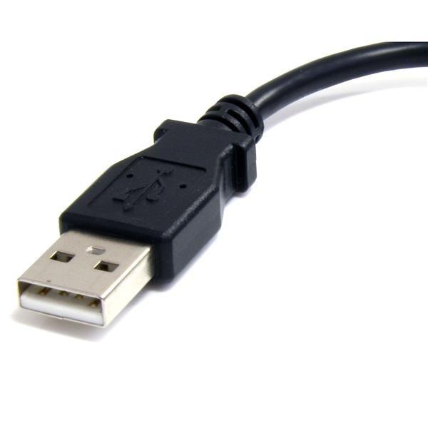 STARTECH.COM  Câble Micro USB 15 cm - A vers Micro B - USB 2.0 - Noir 