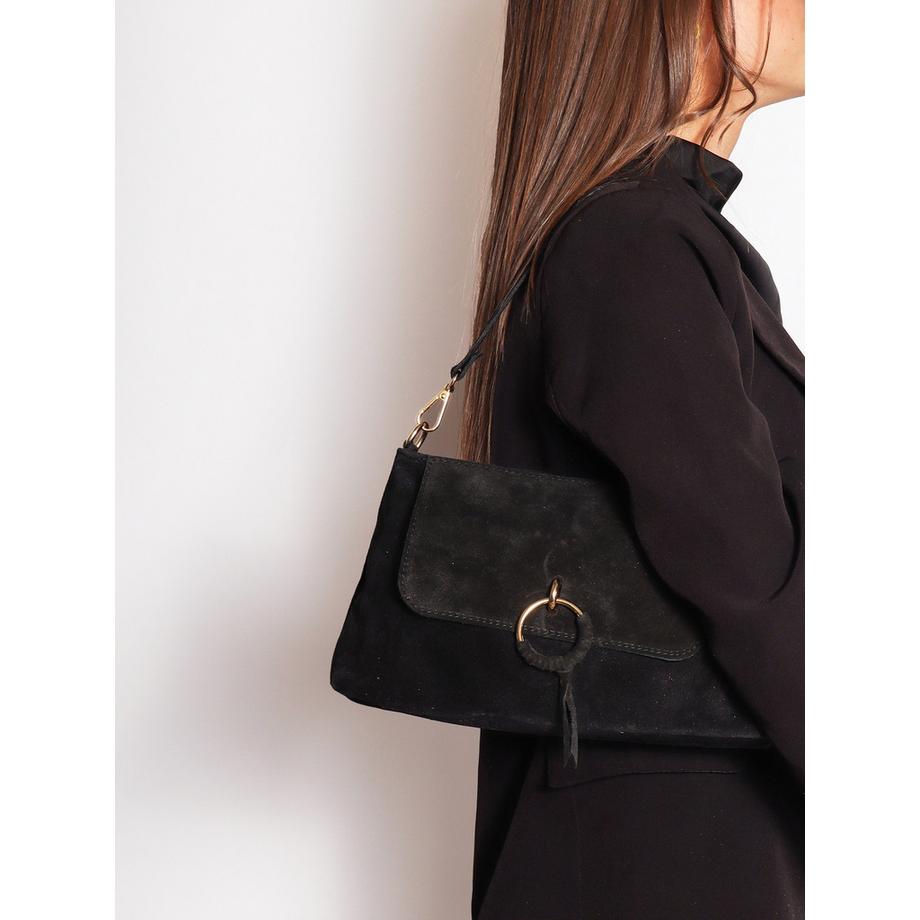 Gave Lux Celeste Pro Sac Bandoulière en Daim  