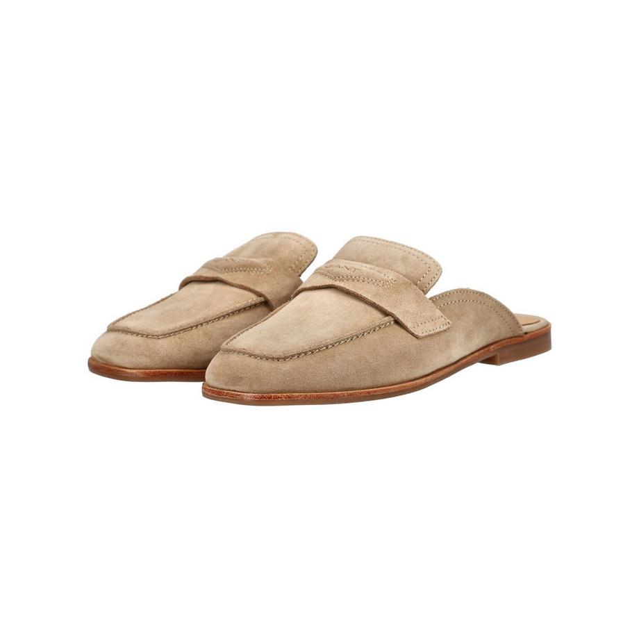 GANT Veloursleder Penny Loafer Pantoletten  