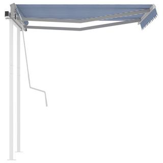 VidaXL Auvent rétractable tissu  