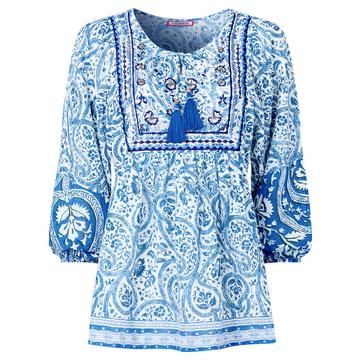 Blouse Bobo Brodée À Manches Ballons