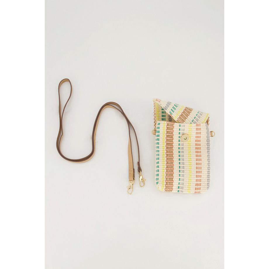 Ulla Popken Sac Smartphone Tressé Bride Amovible  