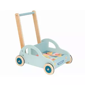 Baby Walker Auto mit Bauklötze